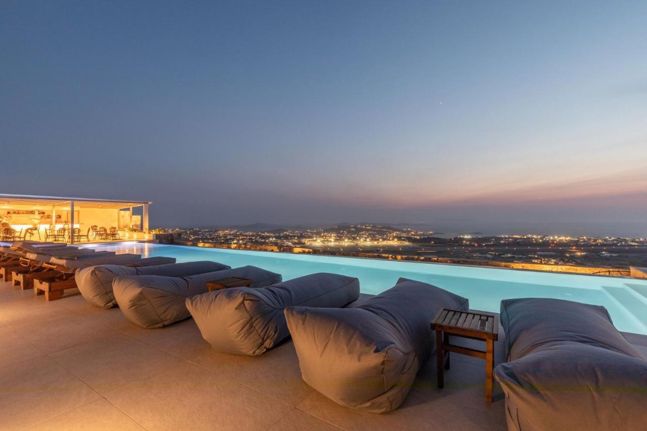 Sunset Hill Suites Mykonos Town Kültér fotó