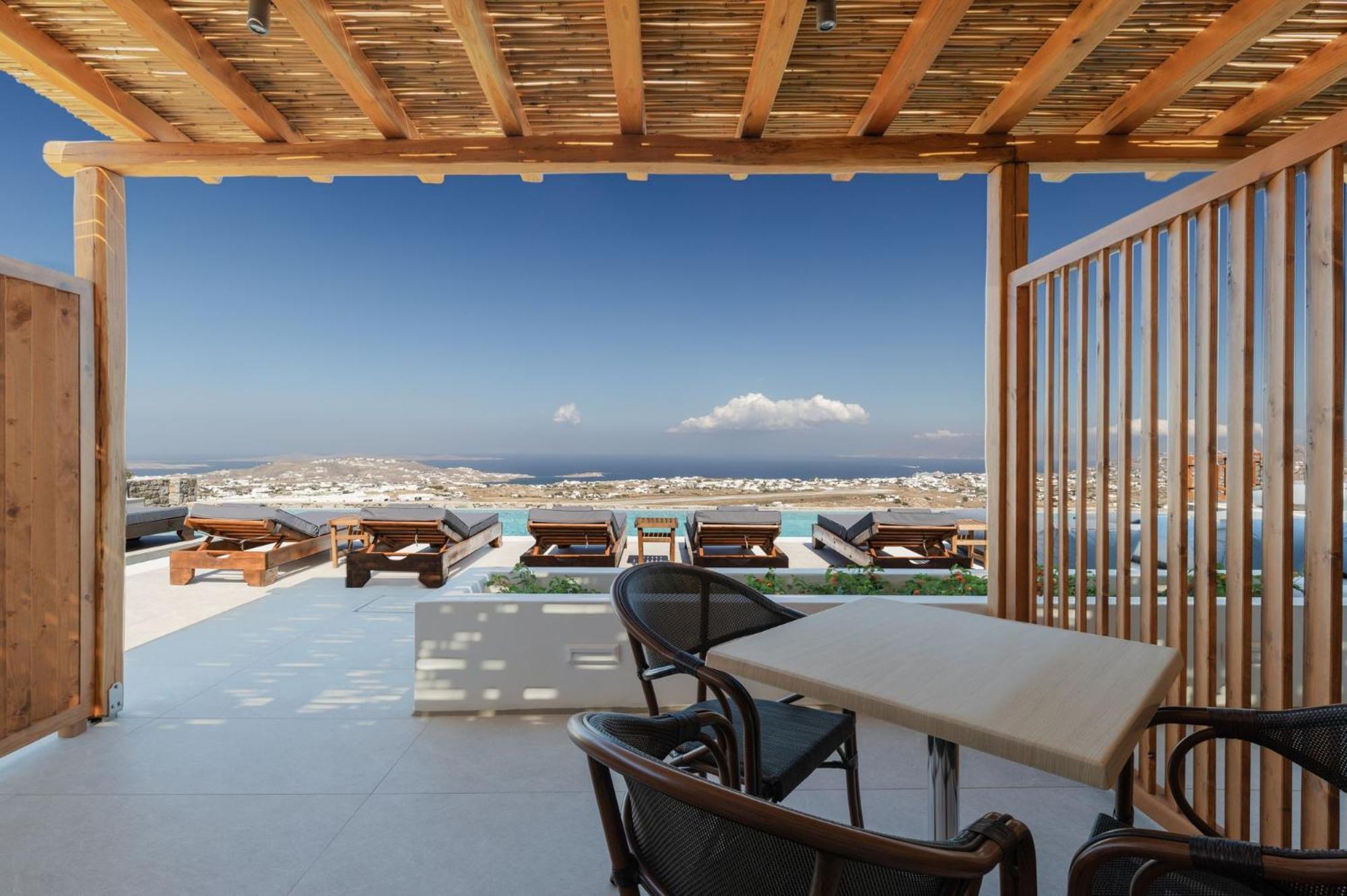Sunset Hill Suites Mykonos Town Kültér fotó