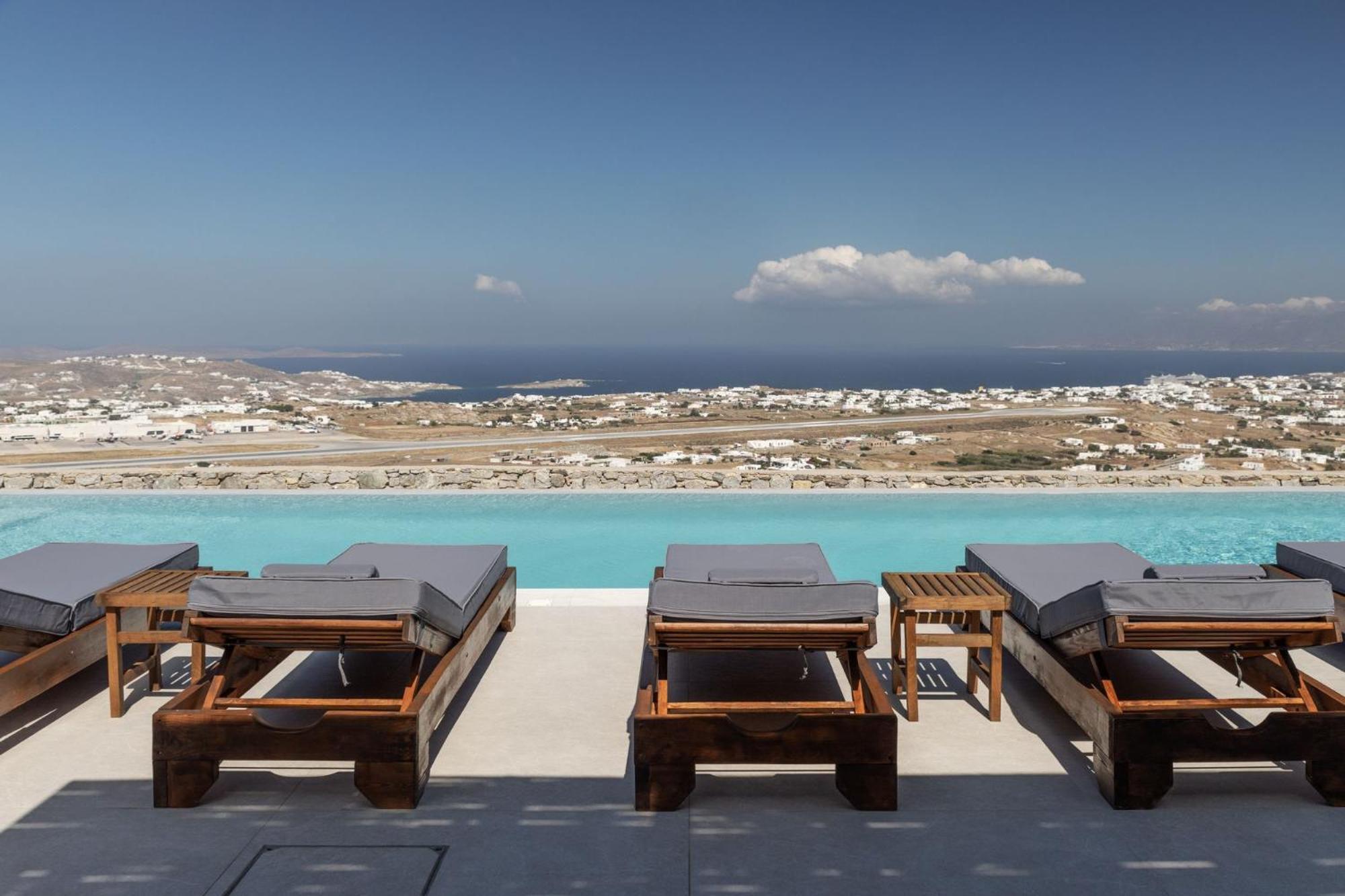 Sunset Hill Suites Mykonos Town Kültér fotó