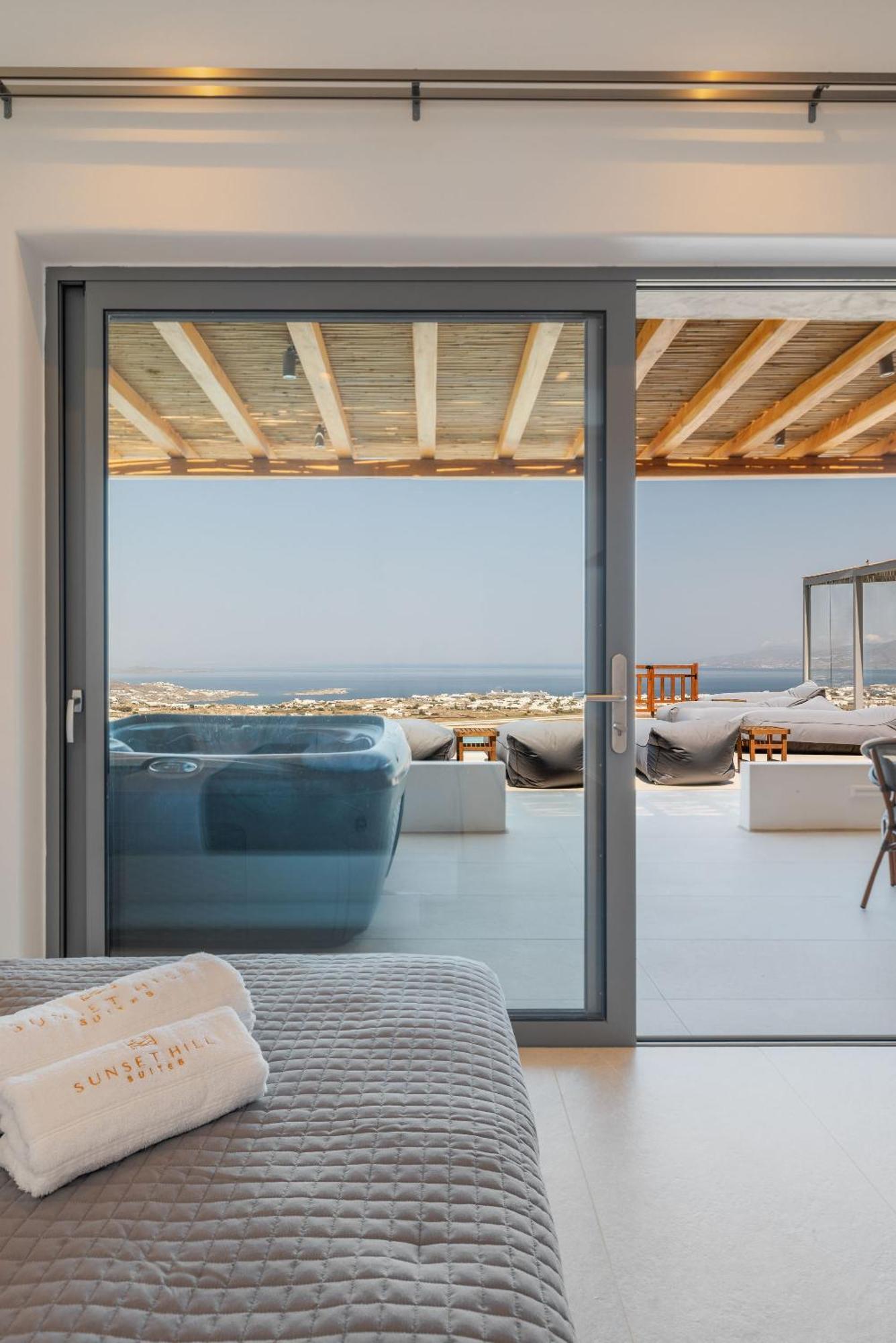 Sunset Hill Suites Mykonos Town Kültér fotó