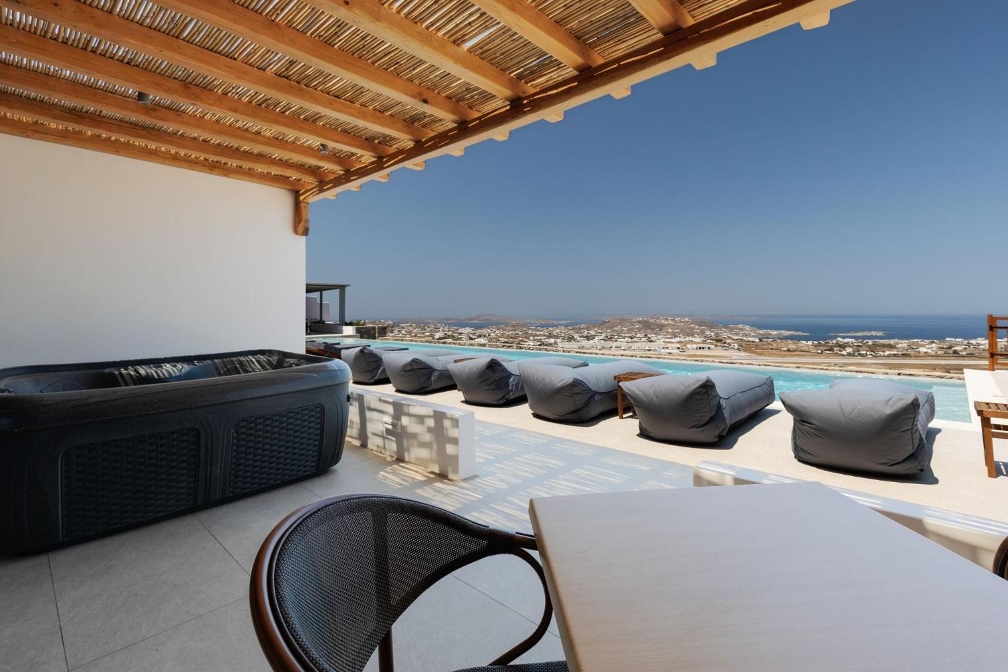 Sunset Hill Suites Mykonos Town Kültér fotó