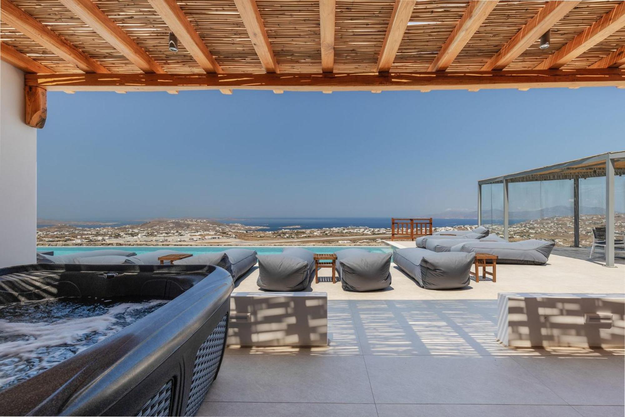 Sunset Hill Suites Mykonos Town Kültér fotó