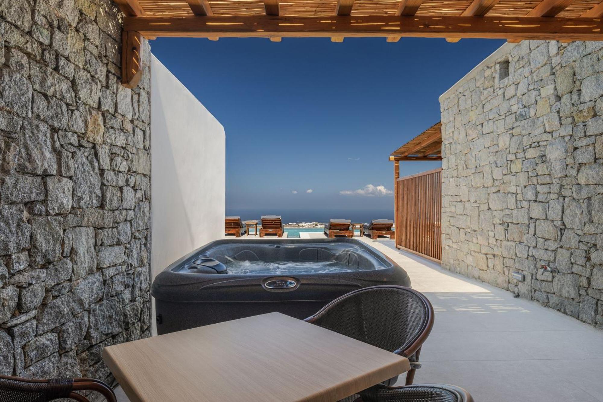 Sunset Hill Suites Mykonos Town Kültér fotó